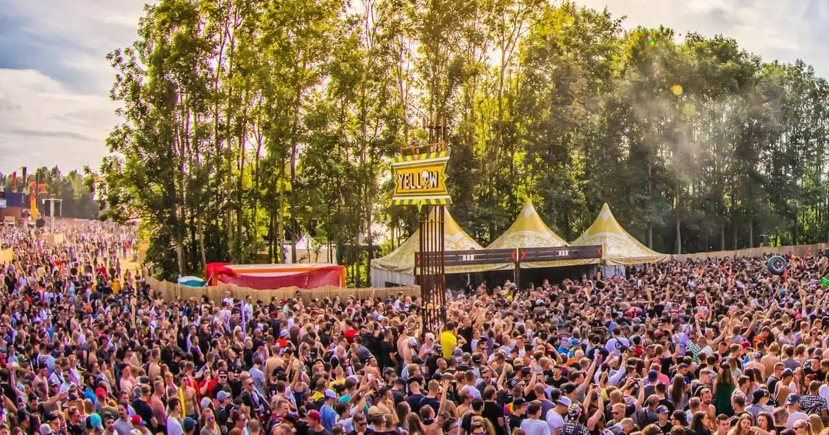 Yellow scenen på Defqon.1