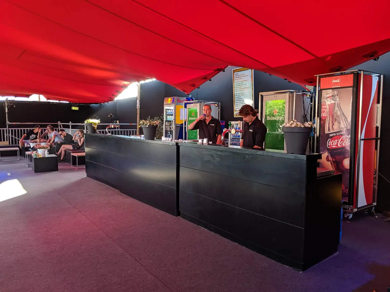 VIP and premium bar at Defqon.1